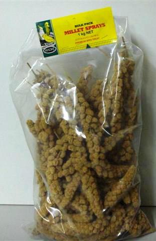 AVIONE 1KG BREEDERS PACK MILLET SPRAY AVIONE 1KG BREEDERS PACK MILLET SPRAY